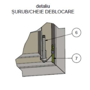Usa metalica ALA cu 1 canat PME2, 1K - Imagine 3