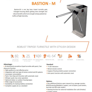 Turnichet Tripod Bastion M - Imagine 3