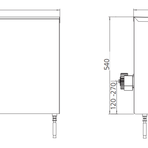 MFZ SDO 35-20-24 FU/E Operator pentru porti culisante grele 3500 kg - Imagine 3